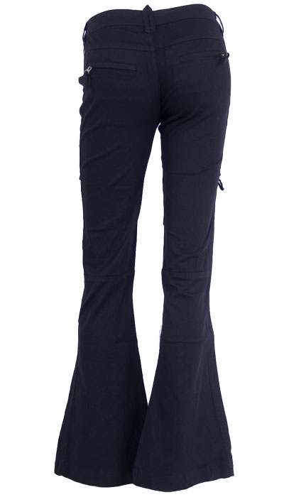 Cargo Flare Pants Womens