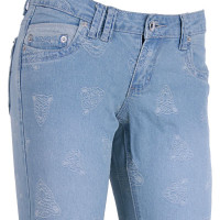 FP1807 Tiger Print Denim - Image 3