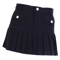 FOSK0337 Pleated & Pocket Skirt