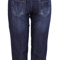 FP1981 Destroyed Denim Capri - Image 3