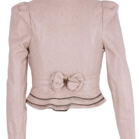 Fitted PU jacket - Image 5