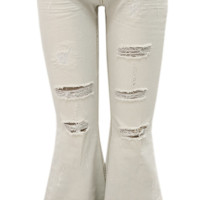 FP2096 Ripped Flare Denim - Image 5