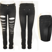 FP2101 Slashed Stretch Denim - Image 3