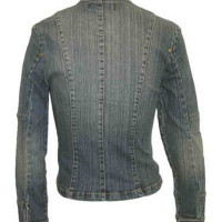 FJ0302 Fitted Denim Jacket - Image 2