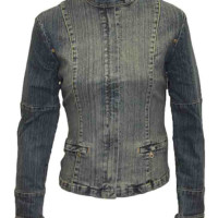FJ0302 Fitted Denim Jacket