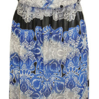FD0888 Maxi Dress with elastic Waistband - Image 4