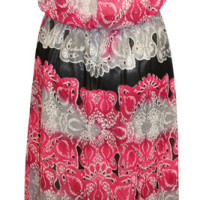 FD0888 Maxi Dress with elastic Waistband