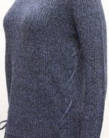 FOK0667 Side Lace Up Jumper - Image 9