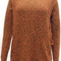FOK0667 Side Lace Up Jumper