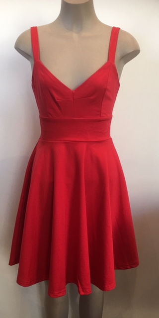 FD1032 Sleeveless Skater Dress
