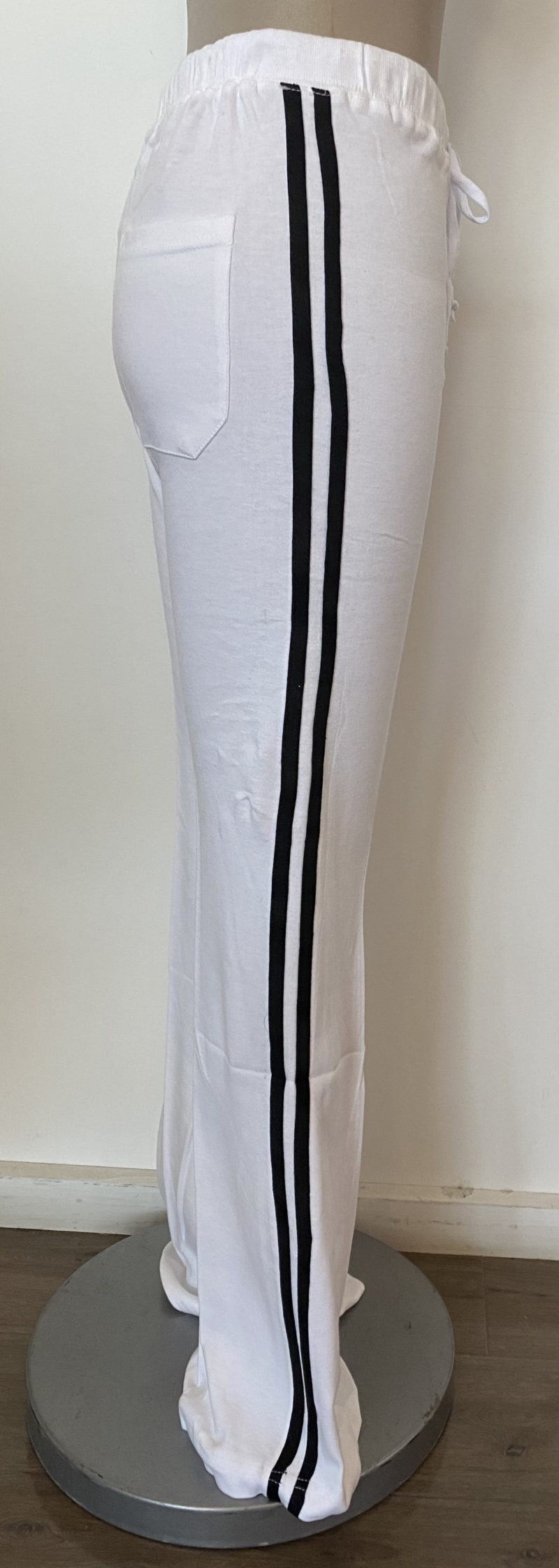 FSP0205-WHITE TRACK PANTS - Image 2