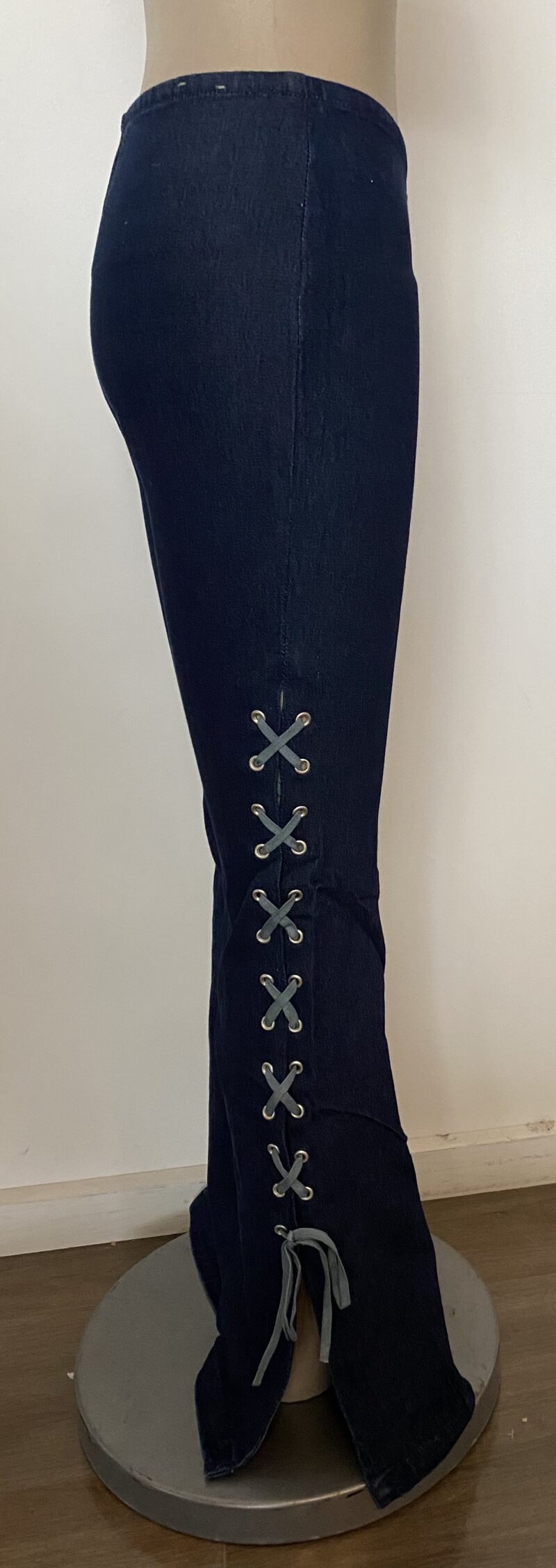FP0104RAW BLUE DENIM FULL EYELETS DR - Image 2