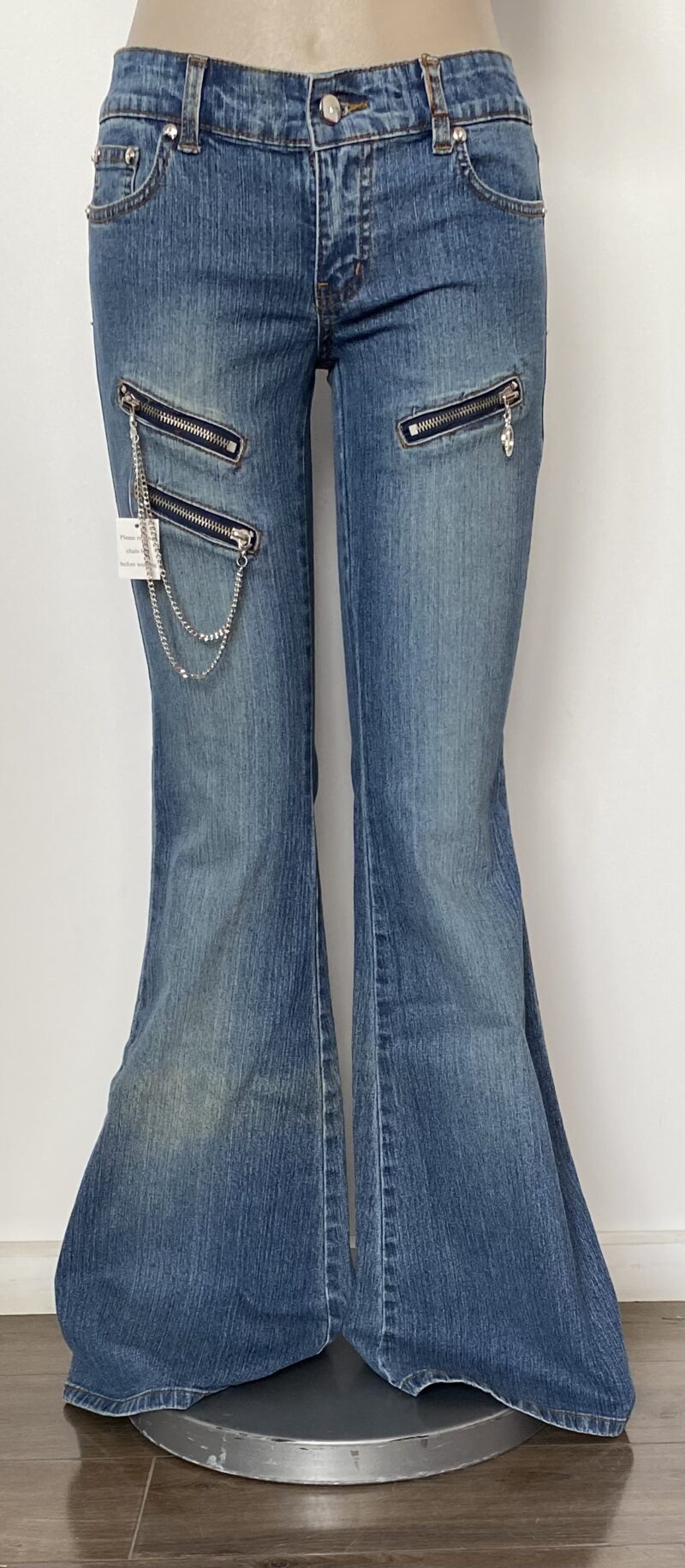 FP7780-ZIPPED FRONT PANEL DENIM