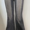 FP7750-FREEDOM DENIM PANTS DECOR CHAIN DIAMOND