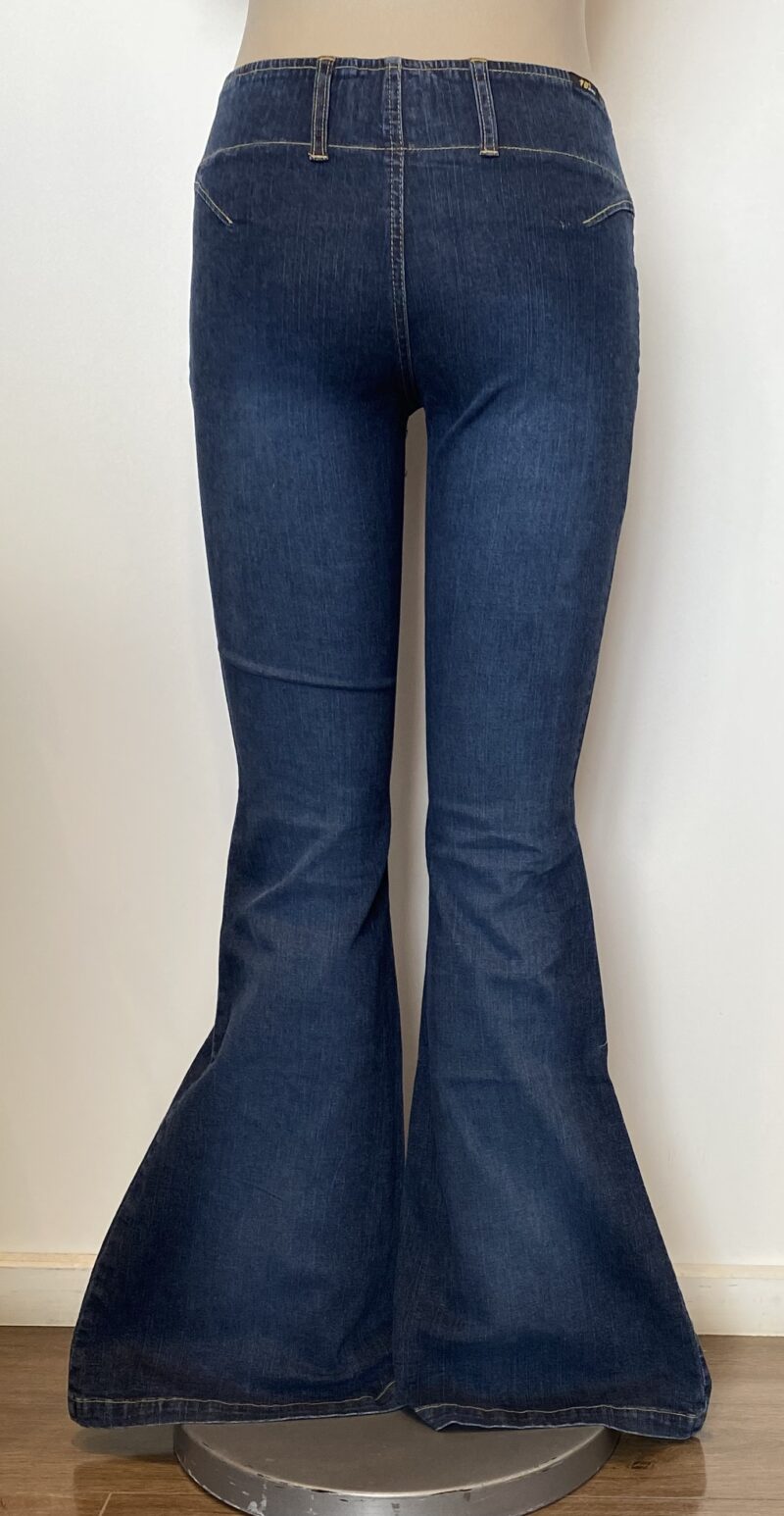 FP7372 DENIM PANTS TWO FANCY FRONT POCKETS - Image 2