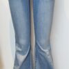 FP7304-FLARE DENIM WITH DETAILS ON THE FRONT