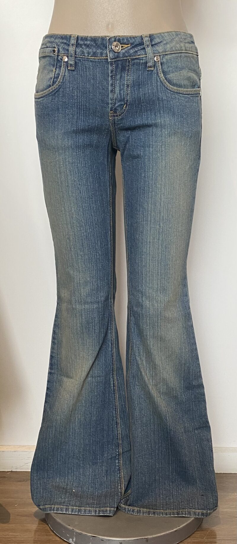 FP5421-BASIC FLARE DENIM 5 POCKET