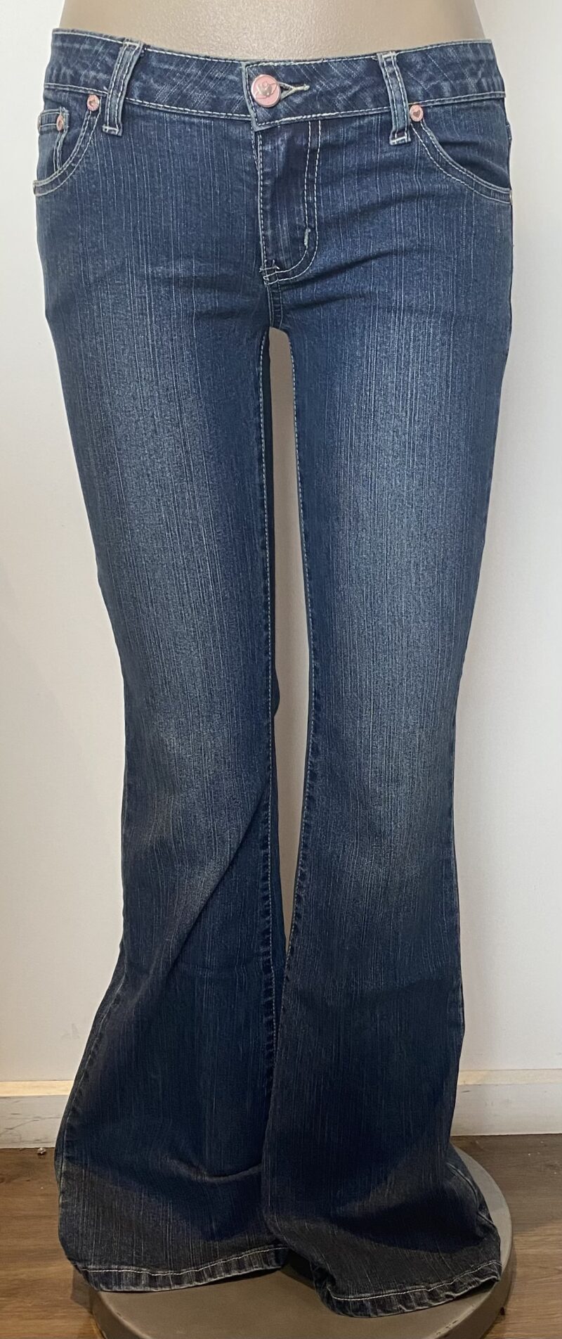 FP0882-SLIGHT FLAIRE BASIC JEANS - Image 4