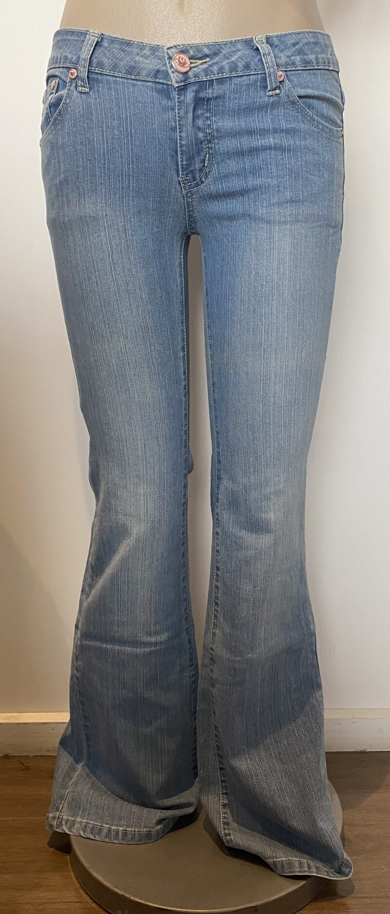 FP0882-SLIGHT FLAIRE BASIC JEANS - Image 6
